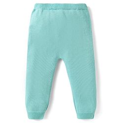 Babyhug Organic Cotton Knitted Full Sleeves Striped Sweater Set with Cap Penguin Design - Grey