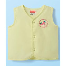 Babyhug 100% Cotton Cambric Woven Sleeveless Jhablas With Floral Print Pack Of 3 - Pink White & Olive Green