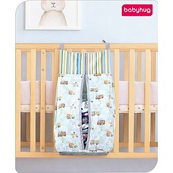 Babyhug Diaper Stacker Transport Print - Multicolor| Easy to Install| Smart Storage| Machine Washable| Easy Access