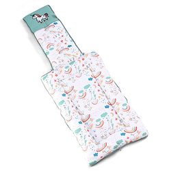 Babyhug Premium Muslin Sleeping Bag Bear Print - Multicolor| Easy Zipper Closure| New Born Gifting| Boys & Girls| Warm and Cozy| Travel Friendly