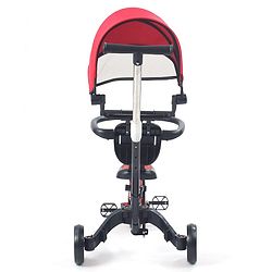 Babyhug 7 in 1 Baby Cycle Tricycle with Adjustable Parent Handle - Yellow