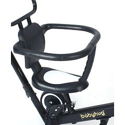 Babyhug 7 in 1 Baby Cycle Tricycle with Adjustable Parent Handle - Yellow