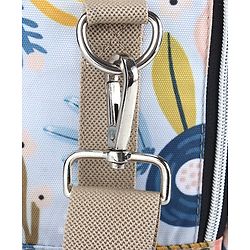 Babyhug Mini Travel Diaper Sling Bag Unicorn Theme- Blue