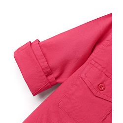 Babyhug Cotton Woven Full Sleeves Shirt with Bear Print - Red