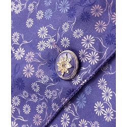 Babyhug Cambric Woven Full Sleeves Kurta Dhoti Set with Jacket & Floral Print - White