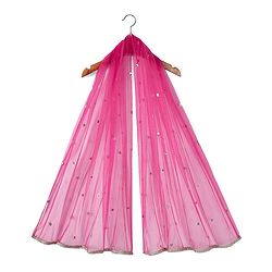 Babyhug Woven Full Sleeves Kurti Palazzo & Dupatta Set With Sequin Embriodery - Pink