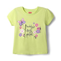 Babyhug Cotton Knit Half Sleeves Shorts Night Suit With Floral Print - Light Green & Pink