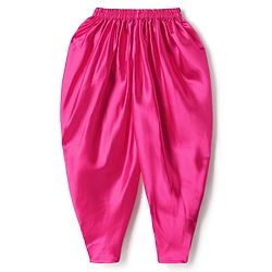 Babyhug Woven Sleeveless Indo Western Set With Floral Print - Pink