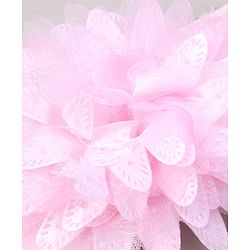 Babyhug Free Size Headbands with Flower Applique Pack of 3 - Light Pink White and Grey