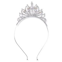 Babyhug Silver Plated Hairband Tiara - Silver