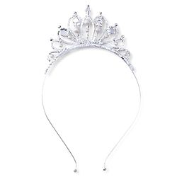 Babyhug Silver Plated Hairband Tiara - Silver