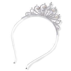 Babyhug Silver Plated Hairband Tiara - Silver