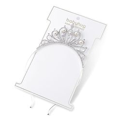 Babyhug Silver Plated Hairband Tiara - Silver