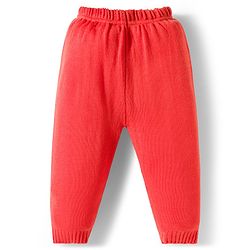 Babyhug Knit Full Sleeves Striped Sweater Set with Stripes - Multicolor