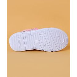 Cute Walk by Babyhug Casual Shoes With Velcro Closure & Animal Print - Purple