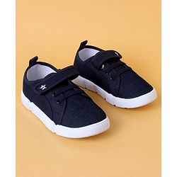 Cute Walk by Babyhug Casual Shoes With Velcro Closure - Navy Blue