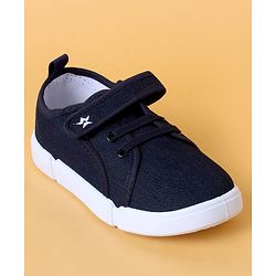 Cute Walk by Babyhug Casual Shoes With Velcro Closure - Navy Blue