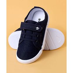 Cute Walk by Babyhug Casual Shoes With Velcro Closure - Navy Blue