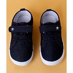 Cute Walk by Babyhug Casual Shoes With Velcro Closure - Navy Blue