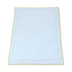 Babyhug Premium Cotton Crib Bedding Set Farm Theme Large Pack of 6 - Light Green (Cot not Included)