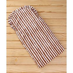 Babyhug Premium Cotton Baby Nest Bag Farm Theme - Yellow & Blue