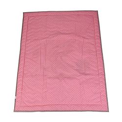 Babyhug Premium Cotton Embroidered Crib Bedding Set Seahorse Theme Large Pack of 6 - Pink