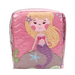 Babyhug Premium Cotton Embroidered Crib Bedding Set Seahorse Theme Large Pack of 6 - Pink