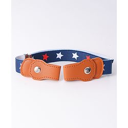 Babyhug Belt With Star Print - Blue