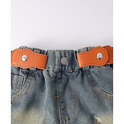 Babyhug Belt With Star Print - Blue