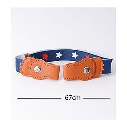 Babyhug Belt With Star Print - Blue