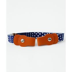 Babyhug Free Size Star Printed Belt - Navy Blue