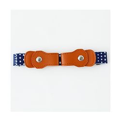 Babyhug Free Size Star Printed Belt - Navy Blue