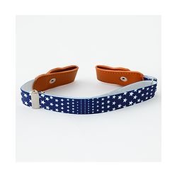 Babyhug Free Size Star Printed Belt - Navy Blue