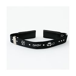 Babyhug Belt With Car Print - Black