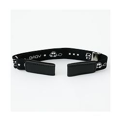 Babyhug Belt With Car Print - Black