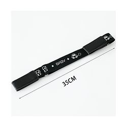 Babyhug Belt With Car Print - Black
