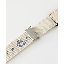 Babyhug Belt With Panda Print - Cream