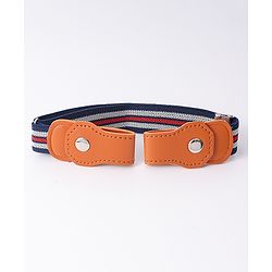 Babyhug Belt with Stripe - Royal Blue