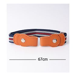 Babyhug Belt with Stripe - Royal Blue