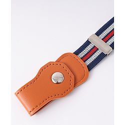 Babyhug Belt with Stripe - Royal Blue