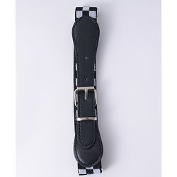 Babyhug Free Size Checks Printed Belt - Black & White