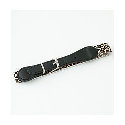 Babyhug Belt with Cheetah Print - Black