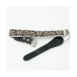 Babyhug Belt with Cheetah Print - Black