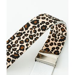 Babyhug Belt with Cheetah Print - Black