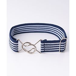 Babyhug Belt With Stripes - Navy Blue