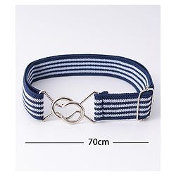 Babyhug Belt With Stripes - Navy Blue