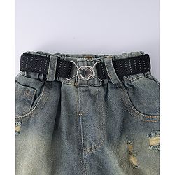 Babyhug Belt With Polka Dot Print - Black