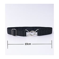 Babyhug Belt With Polka Dot Print - Black