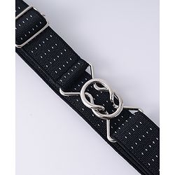 Babyhug Belt With Polka Dot Print - Black