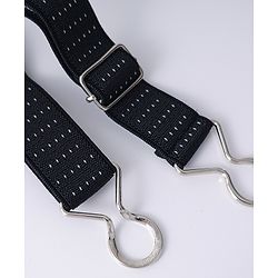 Babyhug Belt With Polka Dot Print - Black